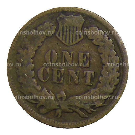 Монета 1 цент 1904 года США