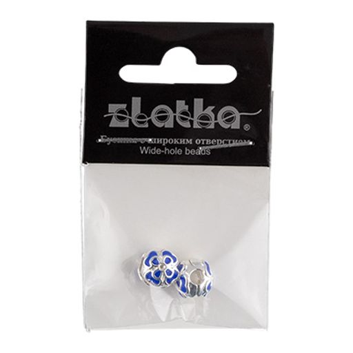 Бусина Zlatka латунь PDR-05 5 х 2 шт №02 Цветок  фото 4