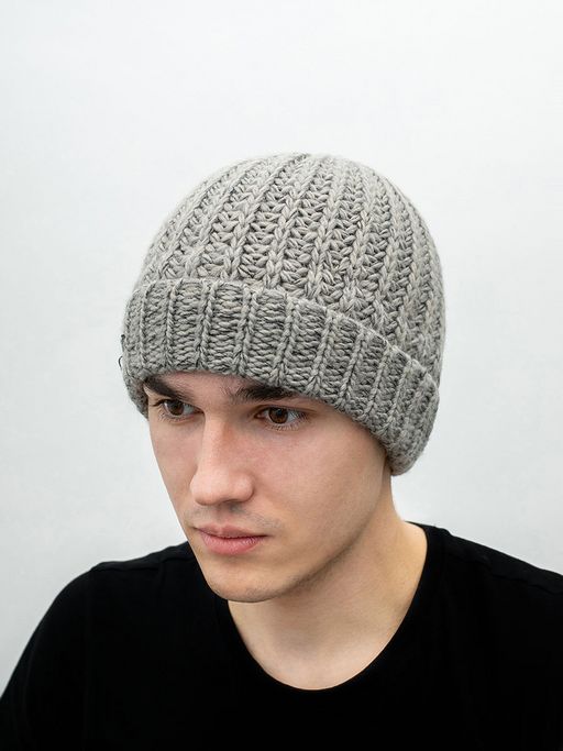 Шапка HERMAN арт. JUSTIN 8533 (серый)