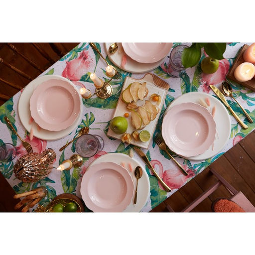 Скатерть «Доляна» Tropical kitchen, 180×144 см, 100% хлопок, 164 г/м²