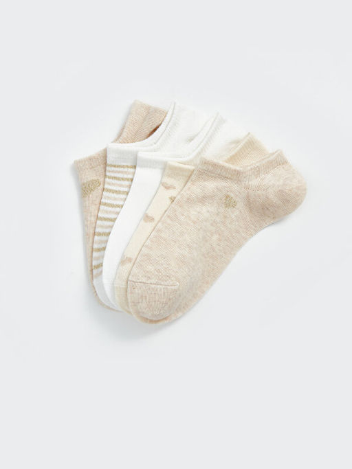 Desenli Kad?n Patik ?orap 5li Paket - Waikiki фото 2