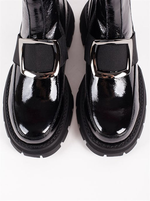 Ботинки женские натуральная кожа/ Броги удобные демисезонные B281 - Piniolo фото 2