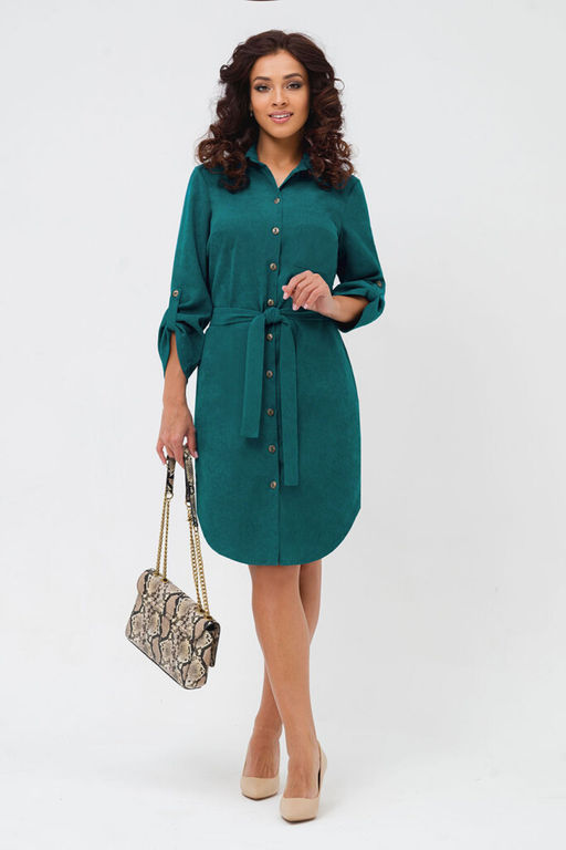 Платье-рубашка Аманда (46-56) - Serenada фото 6