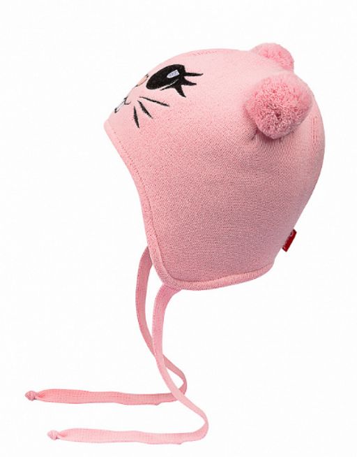 Шапка с завязками д/дев. Банни - Oldos фото 2