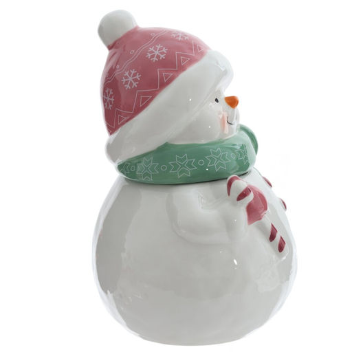 Конфетница "Снеговик", 900 мл, L14 W12 H20 см