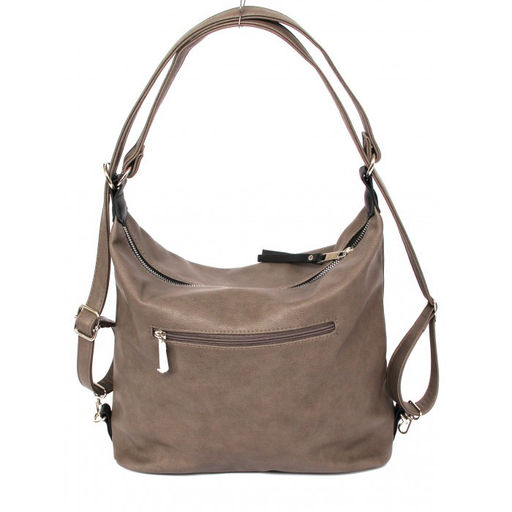 Сумка женская искусственная кожа ADEL-260 (рюкзак change) . 1отдел+кар/пер, капучино 260916 - Adelia фото 2