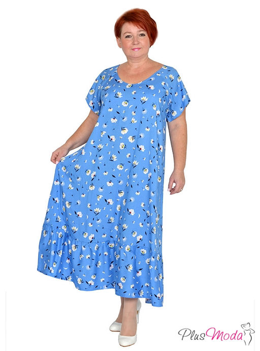 Платье Модель №1457 размеры 44-84 - Plusmoda фото 2