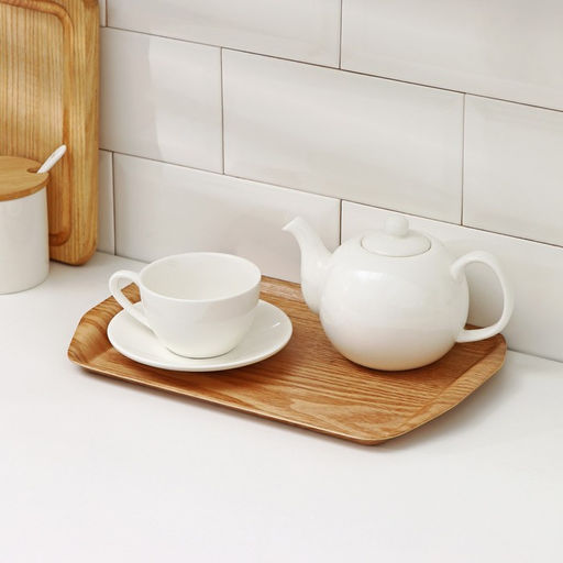 Поднос для завтрака Доляна «Заря», 30×20 см, дерево