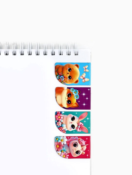 Цена за 4 шт. Магнитные закладки мини, 4 шт. 8 марта: Самой нежной