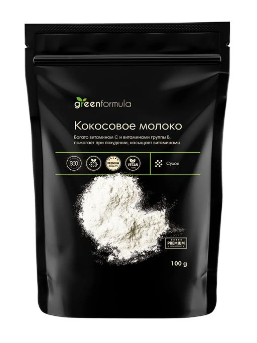 GF Сухое кокосовое молоко 1000 гр - Greenformula фото 2