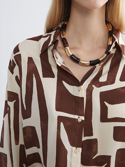 Desenli Kad?n G?mlek