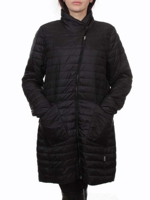 K-532 BLACK Куртка демисезонная стеганая женская (70 гр. холлофайбер) - Fashion фото 3