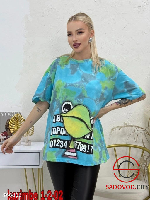 Футболка женская с принтом