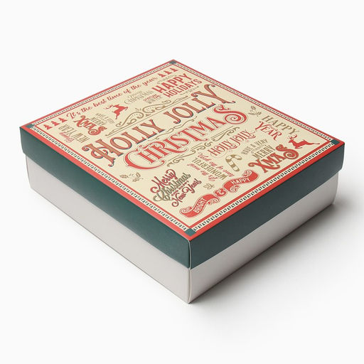 Набор новогодний подарочный Этель Holly Jolly, 8 предметов, полотенце, повязка на голову, спонж