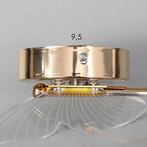 Бра «Бабочка» LED 12 Вт 3000К золото 23×17.5×11 см