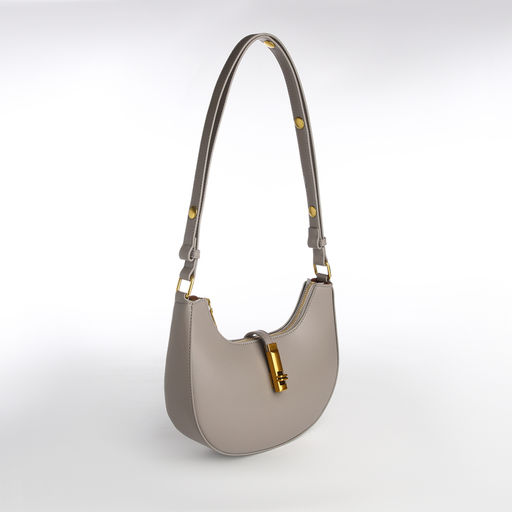 Сумка женская TEXTURA, маленький размер, цвет серый  фото 3