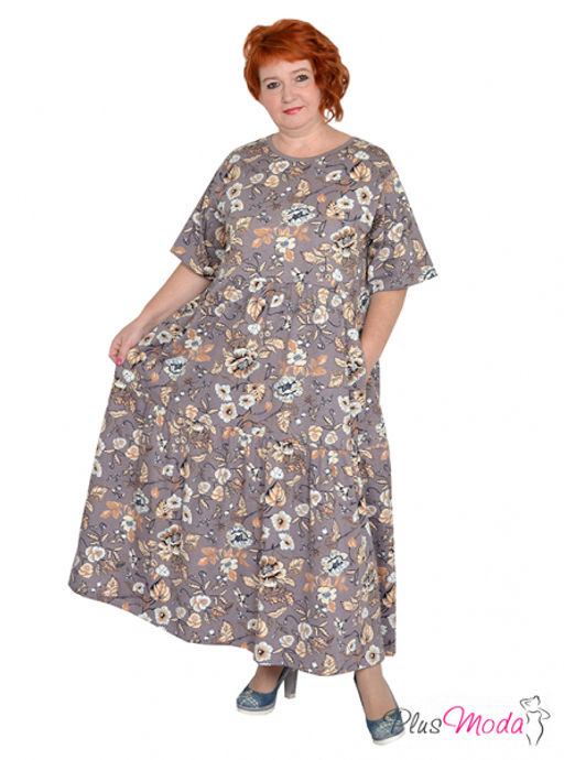 Платье Модель №1221 размеры 44-84 - Plusmoda фото 8