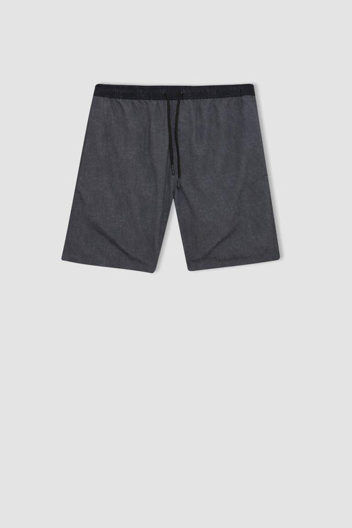 Короткие шорты для плавания стандартного кроя на сетчатой подкладке - Defacto фото 8