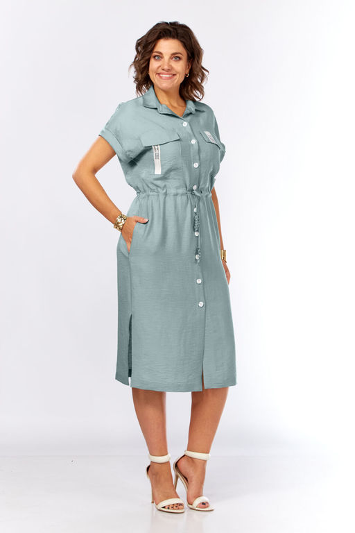 Платье Olga Style С931 ментол