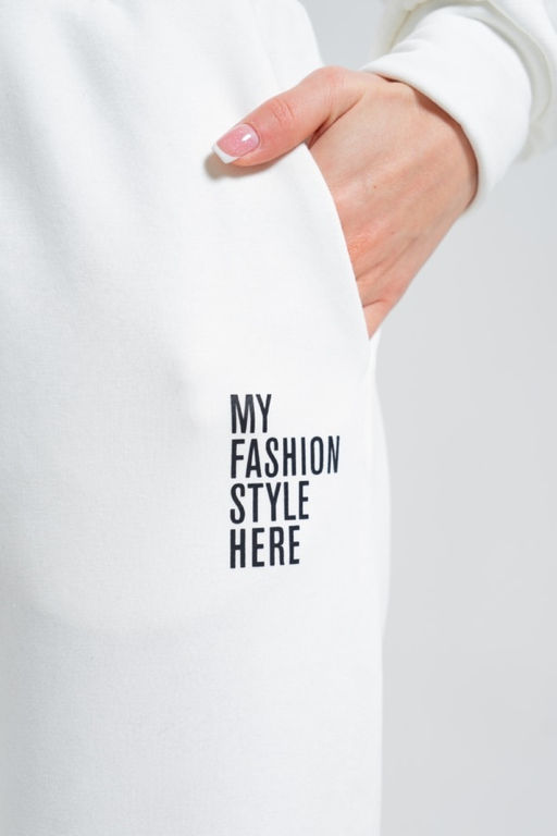 БРЮКИ М-4851 КРЕМ - А+б коллекция фото 9