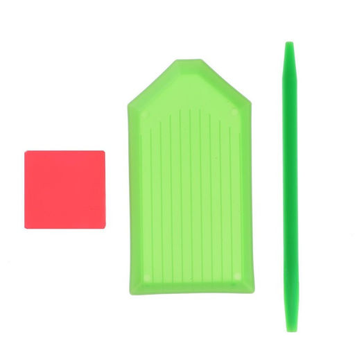 Алмазная мозаика на новый год с полным заполнением на холсте «Олени», 40×50 см, набор для творчества