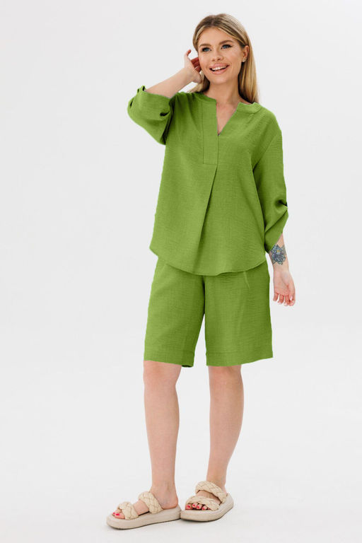 Шорты AmberA 1051-2 шартрез  фото 3