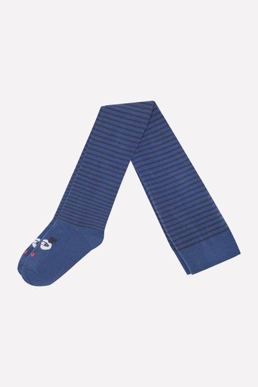 CROCKID СТОК! Колготки. Цвет: ультрамарин полоска  фото 2