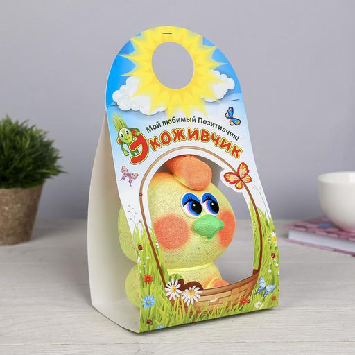 Набор для выращивания «ЭкоЖивчик. Цыплёнок», фигурка растущая в подарочной упаковке, МИКС