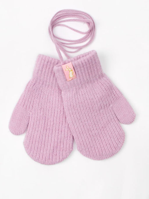 Варежки детские на шнурке Kim Lin  фото 3