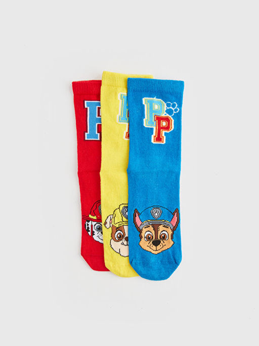 Paw Patrol Desenli Erkek ?ocuk Soket ?orap 3l? - Waikiki фото 2