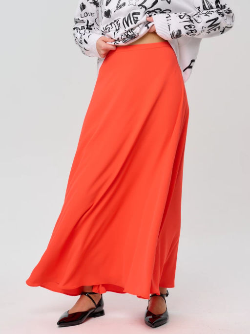 Юбка женская 12421-38008 orange - Eleganzza фото 4