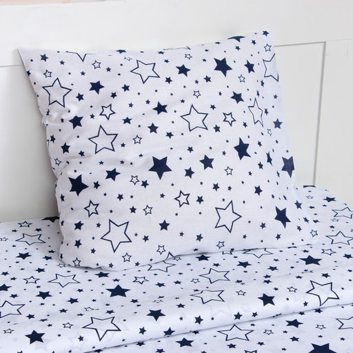 Постельное бельё LoveLife 1.5 сп Звезды (вид 2) 147х210, 150х215, 70х70-1 шт, 100% хлопок, бязь 120г/м2  фото 2