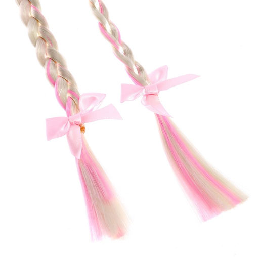 Ободок «Ушки», с косичками