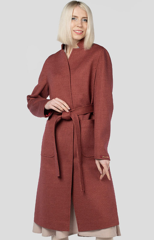 Пальто женское демисезонное (пояс)