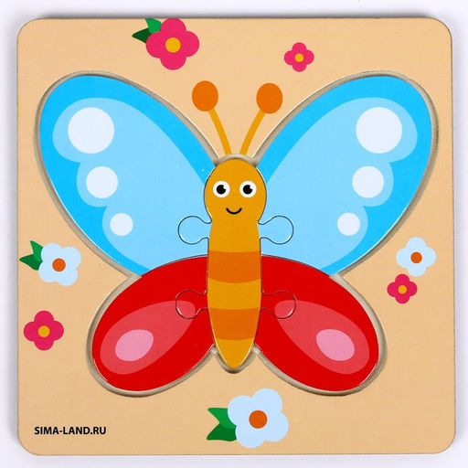 Пазл Бабочка - Лесная мастерская фото 2