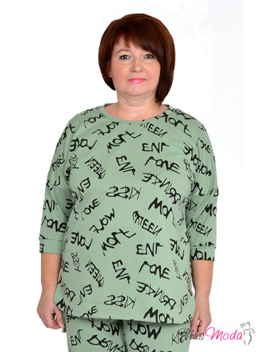 Туника Модель №875 размеры 44-84 - Plusmoda фото 5