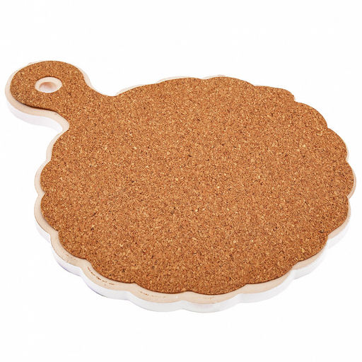 Подставка под горячее (панно) Ферма 15х19см h1см, керамика, фотопечать с глазурью, подложка пробковое дерево, фигурный край, в упаковке (Китай) - Домашняя мода фото 6