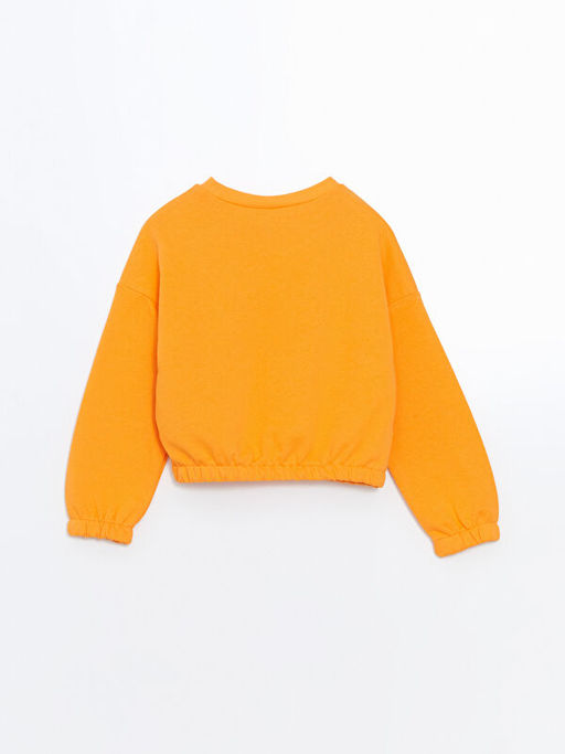 Bisiklet Yaka K?z ?ocuk Sweatshirt - Waikiki фото 3