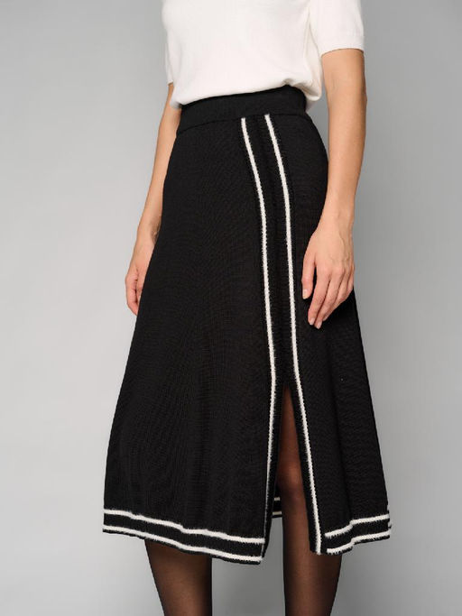 Юбка женская 12411-58006 black/white - Eleganzza фото 5