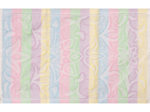 1с105.413ж1 Восток (св.радужка1) Полотенце махровое 50х30 см