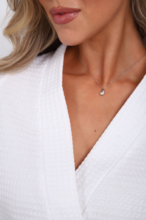 Халат вафельный женский