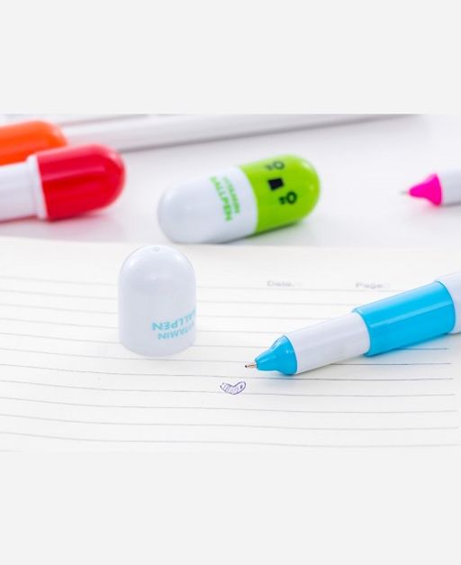 Ручка выдвижная в виде капсулы Vitamin Ballpen 904776 - Yiwu youda import & export co фото 3
