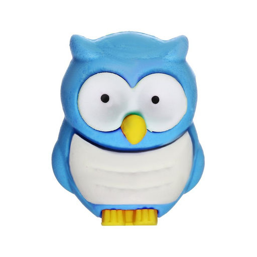 Цена за 36 шт. Ластик фигурный Сова, в блистере, МИКС (штрихкод на штуке) - Simaland фото 3