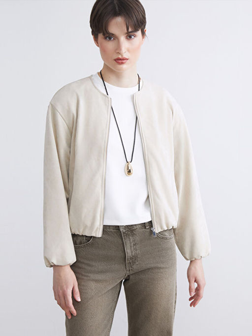 Kad?n S?et G?r?n?ml? Ceket