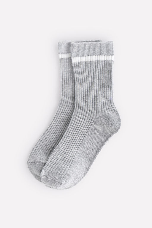 CROCKID, Носки. Цвет: св.серый меланж фото 2
