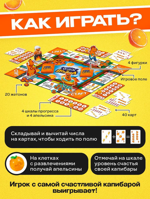 Настольная игра Отдых без правил, 2-4 игрока, 7+ - Лас играс kids фото 3