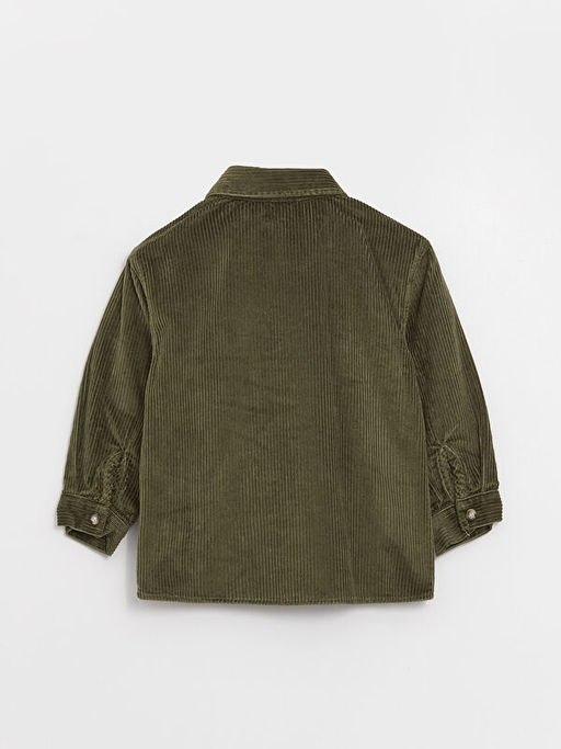 Uzun Kollu Basic Kadife Erkek Bebek G?mlek - Waikiki фото 2