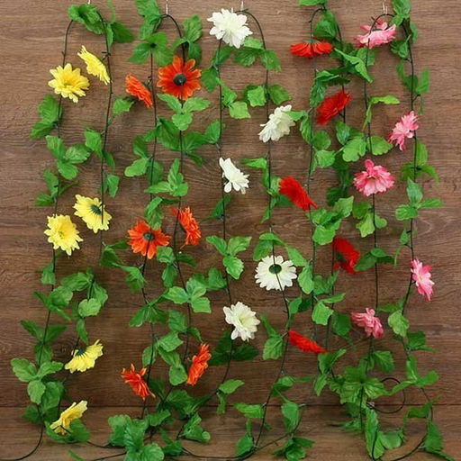 Цветок искусст. 200см "Лиана с герберами" (FI051)
