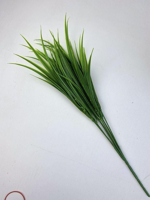 Зеленая трава 35 см, декоративное растение