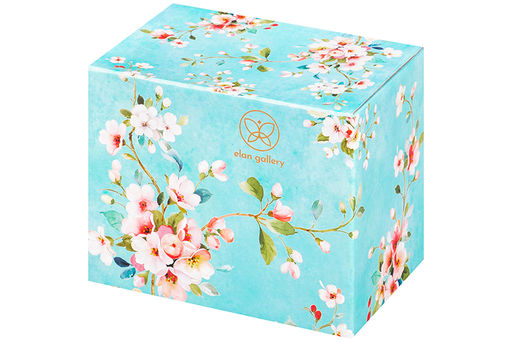 Чайник 380 мл 17*10*12 см Яблоневый цвет на голубом NEW BONE CHINA - Elan gallery фото 9